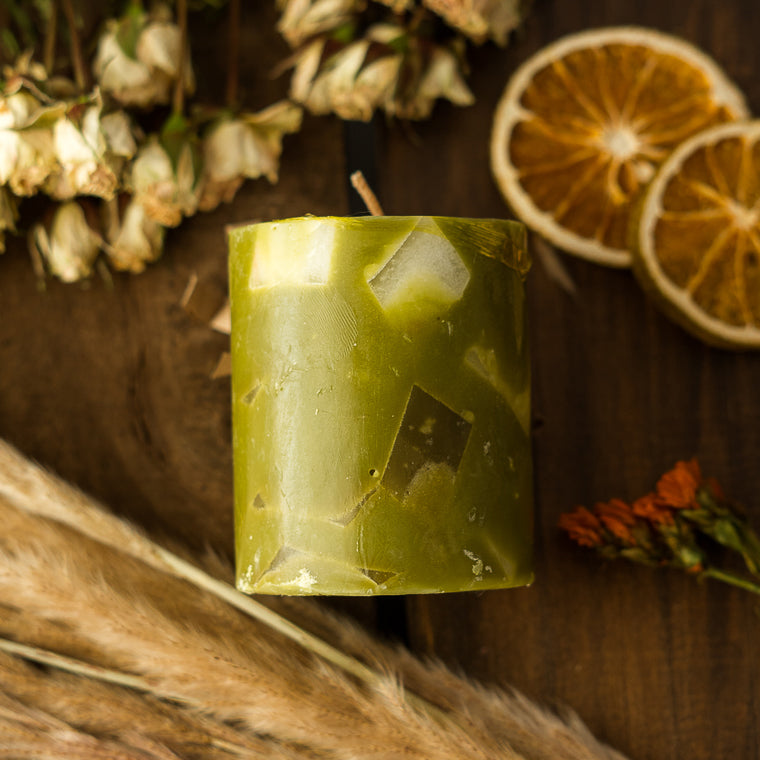 Vela Aromática de Limón